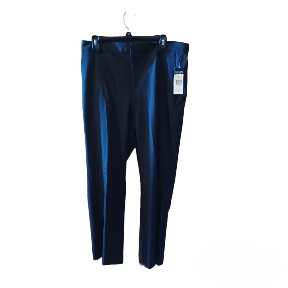 Chaps Sutton Place Black Dress Pants NWT